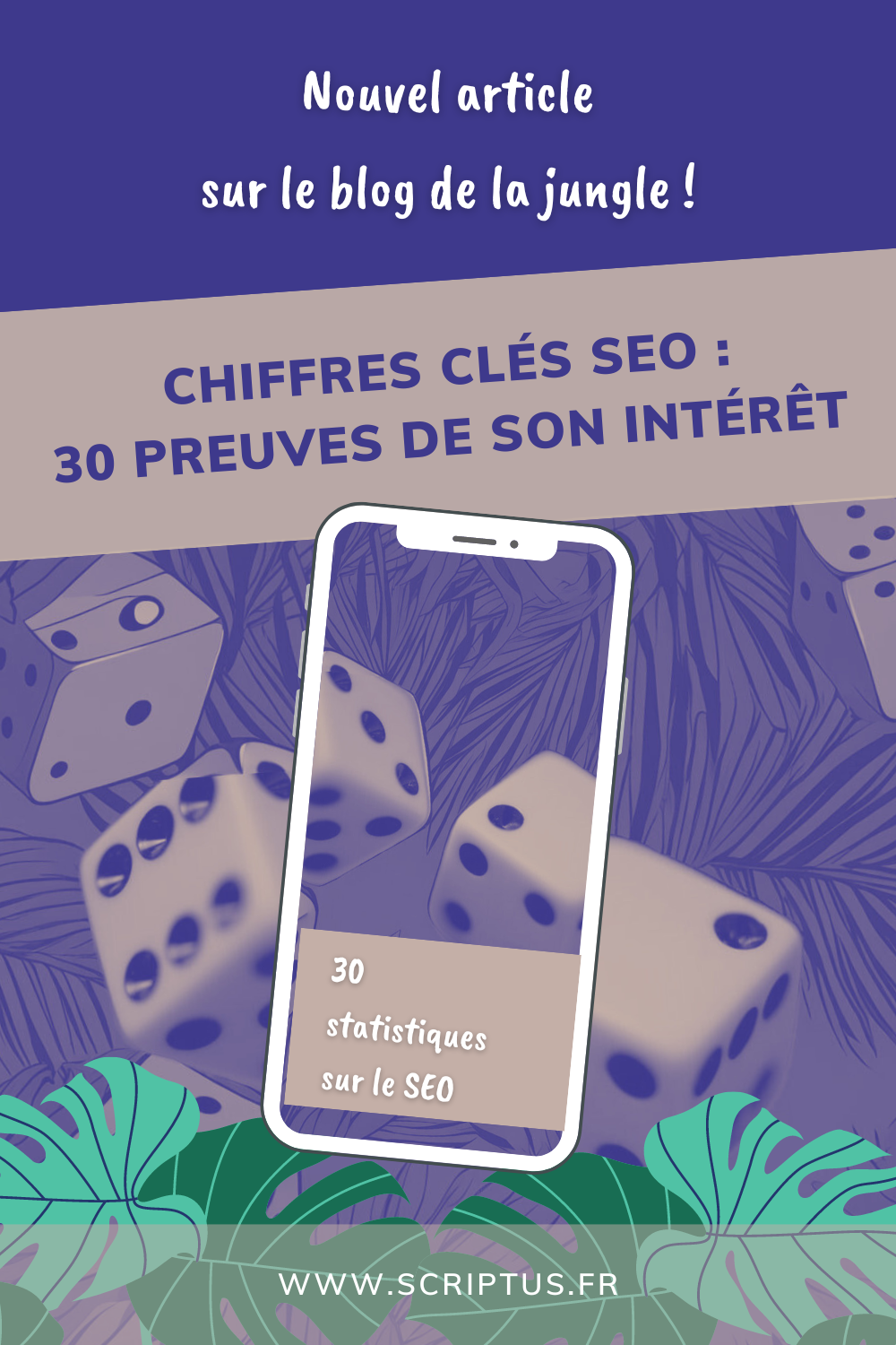 chiffres clés seo : epingle pinterest 1