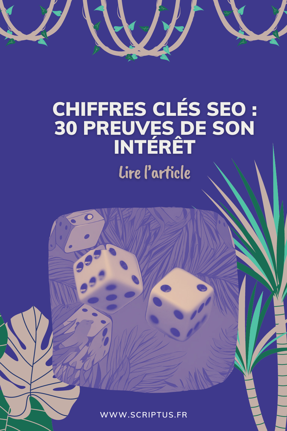 chiffres clés seo : epingle pinterest 2